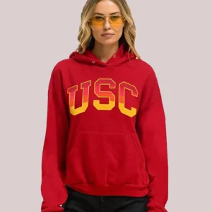 Aviator Nation University of Southern California Red Hoodie