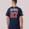 Team USA Baseball Tarik Skubal Nike Jersey Navy Blue