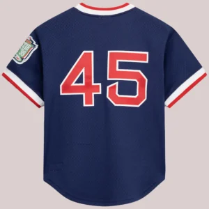 Pedro Martinez Boston Red Sox Mitchell & Ness Navy Jersey