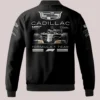 F1 Team Cadillac Black Bomber Racing Jacket