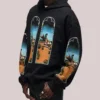 Who Decides War x EST Gee Stained Glass Black Hoodie