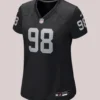 Women's Las Vegas Raiders Maxx Crosby Nike Black Jersey