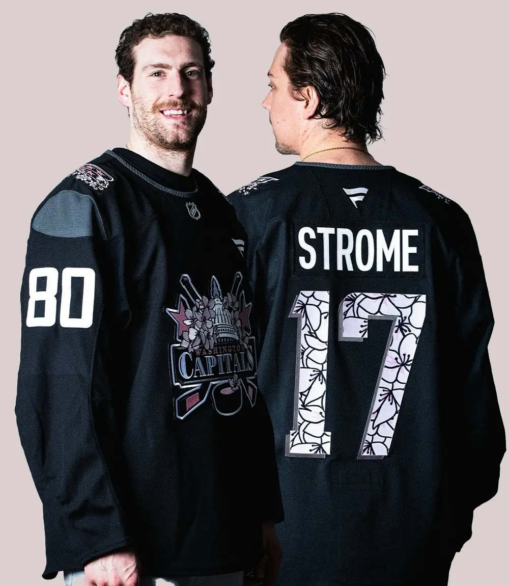 Capitals Cherry Blossom Jersey