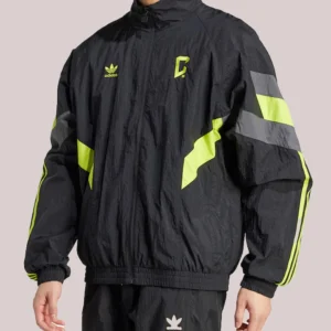 Columbus Crew adidas Originals Culturewear Black Track Zip-up Jacket