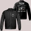FORMULA 1 Team Cadillac Racing Bomber Black Jacket