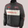 Formula 1 Fanatics Oversized​ Street Racer Overdrive Grey Track Jacket