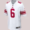 Shop New York Giants Jaxson Dart Nike Game White Jersey