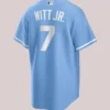 Buy Kansas City Royals Bobby Witt Jr. Nike Alternate Replica Jersey - Light Blue