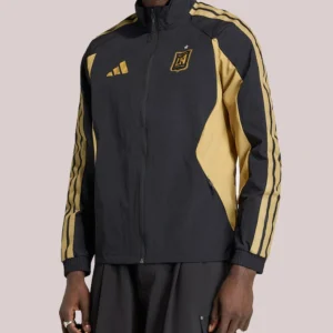 LAFC adidas 2026 Anthem Raglan Full-Zip Jacket Black