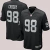 Black Las Vegas Raiders Maxx Crosby Nike Jersey