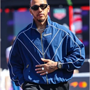 Lewis Hamilton Freedom Belongs To All Jacket Blue