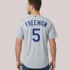 Los Angeles Dodgers Freddie Freeman Nike Jersey Grey