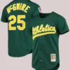 Mark McGwire Athletics Mitchell & Ness 1997 Cooperstown Collection Authentic Jersey - Green