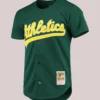 Mark McGwire Athletics Mitchell & Ness 1997 Cooperstown Collection Authentic Green Jersey