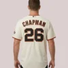 San Francisco Giants Matt Chapman Nike Cream Jersey