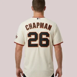 San Francisco Giants Matt Chapman Nike Cream Jersey
