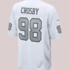 Maxx Crosby Nike White Jersey