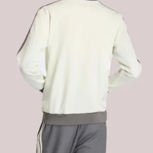 Mercedes AMG F1 Silver Arrows Icon Track Jacket White