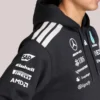 Shop F1 Team adidas Mercedes-AMG Petronas 2026 Driver Pullover Black Fleece Hoodie
