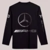 Mercedes Y-3 Chaos Logo Shirt Black