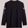 Y-3 Mercedes Chaos Logo Black Shirt
