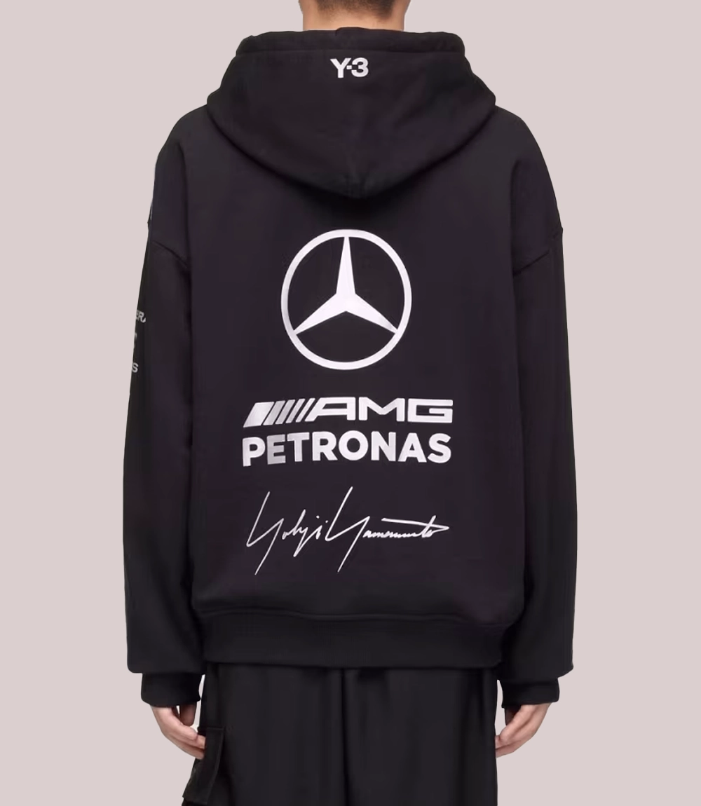 Y-3 Mercedes Team Black Hoodie