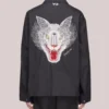 Y3 x Mercedes Zip-up Wolf Black Jacket