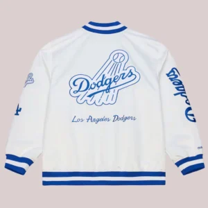 Los Angeles Dodgers Mitchell & Ness Cooperstown Arctic Satin Jacket