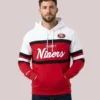San Francisco 49ers Mitchell & Ness Head Coach Scarlet Hoodie