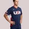 Team USA Bobby Witt Jr. Navy Blue Jersey