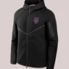 New York Mets Nike Tech Fleece Raglan Full-Zip Windrunner Hoodie