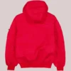 Shop New York Yankees x Alpha Industries x New Era Hooded Bomber Jacket Red
