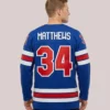 Auston Matthews Nike US Hockey 2026 Home Replica Jersey Royal Blue