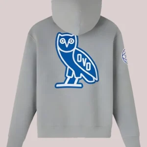 OVO x 1958 Kentucky Wildcats Afterhood Hoodie Grey