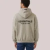 Heather Grey Pacsun Essentials Hoodie