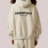 Light Oatmeal Pacsun Essentials Hoodie