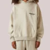 Oversize Pacsun Essentials Light Oatmeal Hoodie
