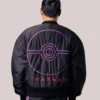 Pokémon Master Ball Satin Bomber Jacket Black