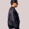 Buy Pokémon Master Ball Black Satin Bomber Jacket