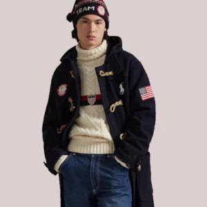 Winter Olympics Team USA Polo Ralph Lauren Flagbearer Toggle Coat