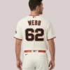 Logan Webb San Francisco Giants Nike Jersey Cream