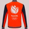 Winter Olympics 2026 Rintje Ritsma Orange Varsity Jacket