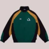 LA Galaxy Live Breathe Futbol Roadman Track Jacket Green