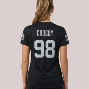 Maxx Crosby Nike Las Vegas Raiders Black Jersey