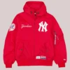New York Yankees x Alpha Industries x New Era Red Bomber Jacket