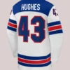Buy Quinn Hughes Nike US Hockey 2026 Away Replica Jersey - White