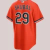 Unisex Tarik Skubal Detroit Tigers Nike Alternate Replica Orange Jersey For Sale