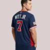 Navy Blue USA Bobby Witt Jr. World Baseball Jersey
