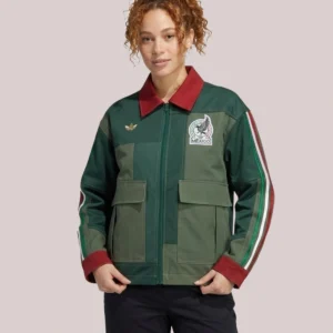 Mexico Adidas Green Worker Jacket