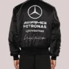Y3 X Amg X Mercedes-AMG Black Bomber Jacket